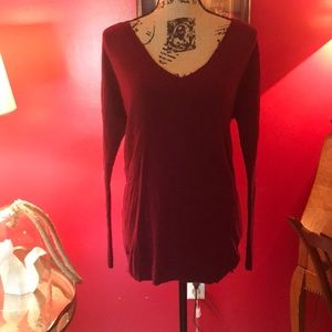 AEO Burgundy Sweater